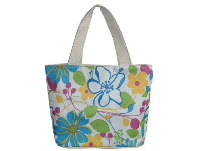 【多款印花牛津布600D手提購物袋 aiyaya連鎖店購物袋指定供應商】價格,廠家,圖片,其他布類包裝制品,廣州市森榮手袋制造-